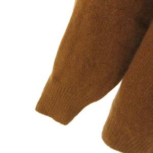 MARGARET HOWELL 19AW カシミヤ混ウールニットセーター L ブラウン