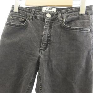 Acne Studios SKIN 5 USED BLACK デニムパンツ ジーンズ ストレッチ ブラック 27