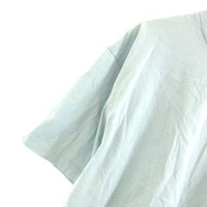 Acne Studios FN MN TSHI000242 パッチポケット半袖Tシャツ S ライトブルー  