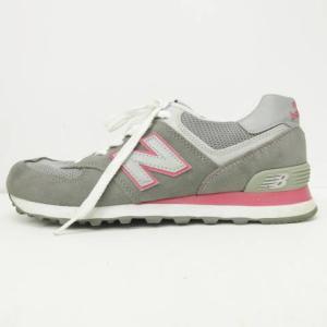 New Balance WL574GP 25cm グレー