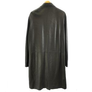 HUGO BOSS バックスキン トレンチコート 鹿革 XL ダークブラウン
