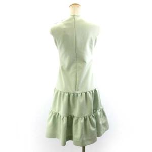 René basic 19SS ティアードワンピース 5916120 36 グリーン