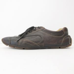PRADA  Brown Leather Drivers Sneakers スニーカー ローカット