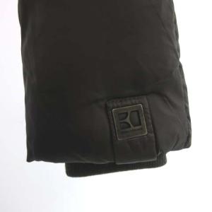 HUGO BOSS ORANGE ダウンコート ロング ベルテッド 茶 ブラウン IBO23