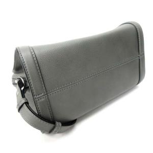 Alexander McQueen パドロックレザー 2WAYショルダーバッグ グレー