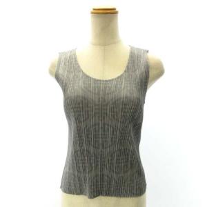 ノースリーブカットソー 総柄 ライトグレー PP82-JK728 3