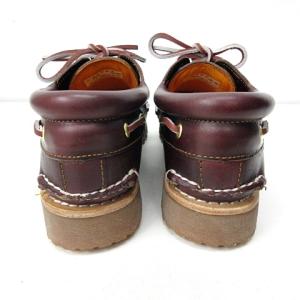 Timberland 定番 アイコン スリーアイ クラシックラグ モカシン デッキシューズ スニーカー バーガンディー US7.5W 25.5cm