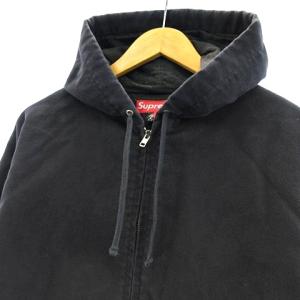 Supreme eta Waterproof Moleskin Hoodie XL 紺