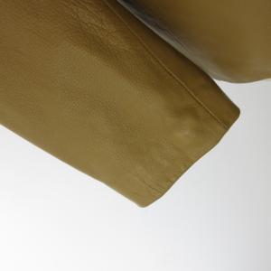 BALMAIN ラムレザージャケット 羊革 ブルゾン ベージュ 9