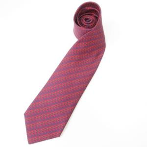 シルク100％ ネクタイ レギュラータイ フランス製 総柄