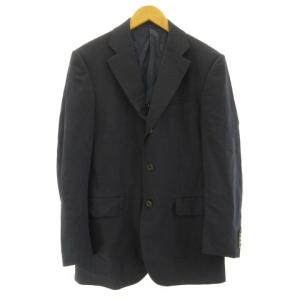 TOMORROWLAND CARLO BARBERA＆C スーツ セットアップ ジャケット パンツ モヘヤ混 46 M 紺
