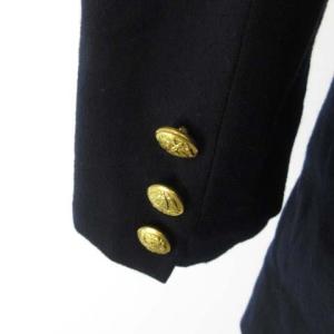 RALPH LAUREN 紺ブレ テーラードジャケット ブレザー ダブルブレスト 金ボタン ネイビー 9