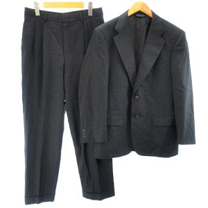 美品 セットアップ スーツ ジャケット パンツ フォーマル スーツ ネイビー Lサイズ
