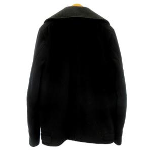 RIPVANWINKLE 15AW Ｐコート ダブル 裏地キルティング R15AW-057 ブラック 大きいサイズ 6