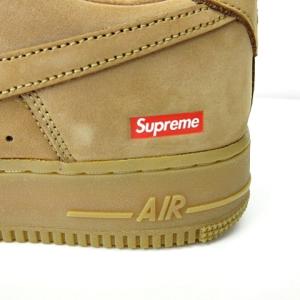 Supreme DN1555-200 NIKE Air Force 1 Low Flax Wheat 27cm