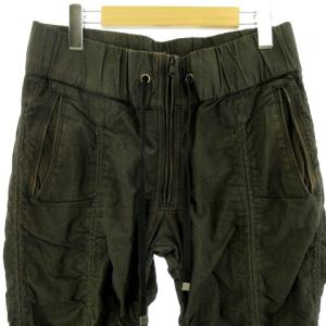 RIPVANWINKLE シャーリングパンツ ドローコード ジッパーフライ グレー 5