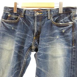 RIPVANWINKLE デニム ジーンズ ダメージ ユーズド加工 RS-2800 ボタンフライ インディゴ 33