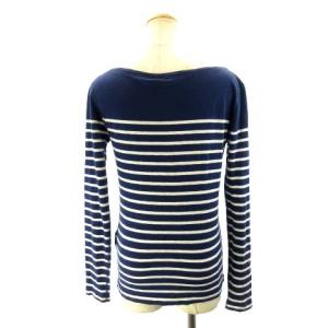POLO RALPH LAUREN ボートネックカットソー ロンT ボーダー ネイビー S