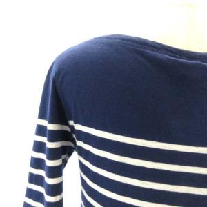 POLO RALPH LAUREN ボートネックカットソー ロンT ボーダー ネイビー S