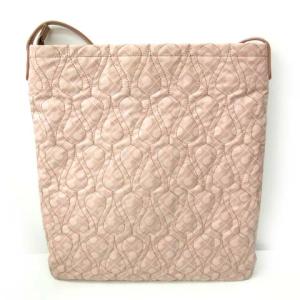 GHERARDINI 美品 ショルダーバッグ クロスボディ キルティング 軽量 A4収納 ピンク WY
