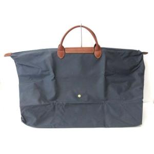 Longchamp ルプリアージュ トラベルバッグ ボストンバッグ ナイロン XL グレー