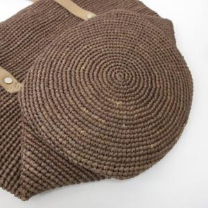 HELEN KAMINSKI かごバッグ ショルダーバッグ ラフィア ブラウン ベージュ WY