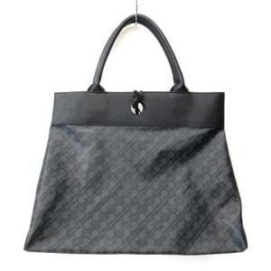 SOFTY ハンドバッグ トートバッグ ブラック