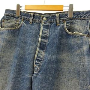 Levi's 70s ヴィンテージ 501 刻印2 デニムパンツ Vステッチ W37 青