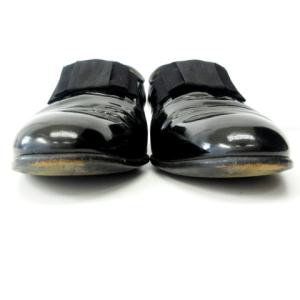 Christian Dior MONSIEUR オペラシューズ ローファー スリッポン パテントレザー エナメル ブラック 41 25.5