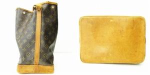 LOUIS VUITTON M42224 ノエ モノグラム キャンバス ワンショルダーバッグ 巾着 ブラウン