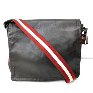 BALLY TROVE トレインスポッティング ショルダーバッグ レザー 茶