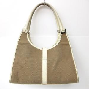 GUCCI ジャッキー ハンドバッグ ワンショルダー 002 1067 2123 キャンバス シルバー金具 ブラウン