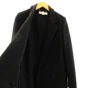 STELLA McCARTNEY バーニーズニューヨーク別注 ファラベラモチーフ メルトン チェスターコート 36 ブラック
