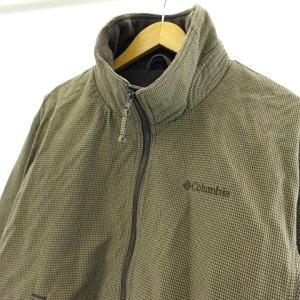 Columbia ロマビスタパーカ ブルゾン ジャケット 千鳥格子 チェック ブラウン ベージュ M