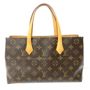 LOUIS VUITTON M45643 モノグラム ウィルシャーPM トートバッグ 茶