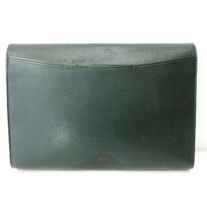 LOUIS VUITTON M30204 タイガ ボルガ セカンド クラッチバッグ 書類 鞄 エピセア レザー グリーン系