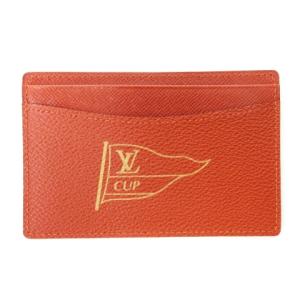 希少 レア FOR THE AMERICA’S CUP アメリカズカップ 美品 カード パスケース 定期入れ ロゴ レッド系