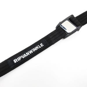 19AW アーミーウェービングベルト RB-126 サイドリリース ロゴ シルバー金具 ブラック フリーサイズ STK