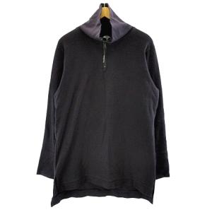 20AW インナージャージー トレーナー ニット ハーフジップ RB-204 プルオーバー ネイビー 5 約L STK