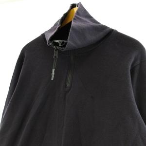 RIPVANWINKLE 20AW インナージャージー トレーナー ニット ハーフジップ RB-204 プルオーバー ネイビー 5 約L STK