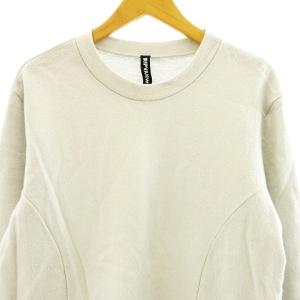 RIPVANWINKLE 21AW ウール ジャージ RB-327 プルーオーバー トレーナー カットソー 長袖 ホワイト