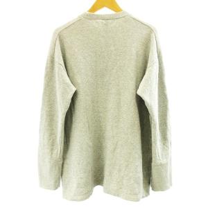 RIPVANWINKLE 20SS トレーナー ロングスリーブ R+108 スウェット 長袖 コットン グレー 6 XL相当 STK