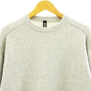 RIPVANWINKLE 20SS トレーナー ロングスリーブ R+108 スウェット 長袖 コットン グレー 6 XL相当 STK