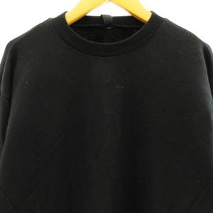 RIPVANWINKLE 20AW トレーナー ロングスリーブ RB-203 スウェット カットソー 長袖 コットン ブラック 5 L相当 STK
