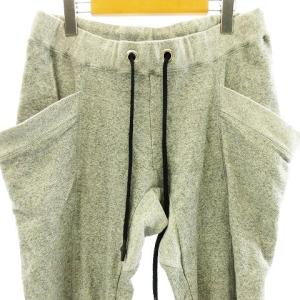 RIPVANWINKLE 17SS ニュー ジョッパースウェットパンツ RSS-010 スラックス ドローコード コットン グレー 5 L相当 STK
