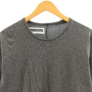 RIPVANWINKLE アール r ドロップショルダー Tシャツ rw-02 カットソー 長袖 コットン グレー 5 L相当 STK