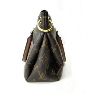 LOUIS VUITTON M41218 モノグラム キャンバス パラスBB ハンドバッグ バイカラー ブラウン