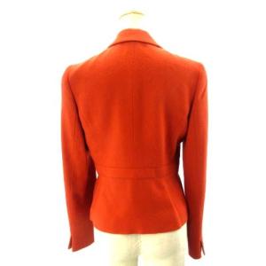 ANAYI テーラードジャケット ブレザー 2WAY リボン オレンジ テラコッタ