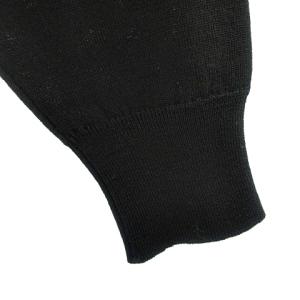 JOHN SMEDLEY タートルネック セーター メリノウール ニット 薄手 リブ ブラック