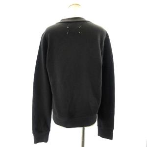 Martin Margiela 1 20AW S29GU0069 スウェット カレンダータグ プリント リブ ブラック
